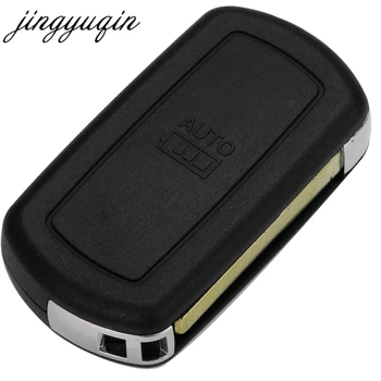 Keyforkess 315Mhz Flip Remote Car Key Shell Fob 3 pulsante per LAND ROVER Range Rover Sport LR3 Discovery Cut/Uncut HU101 Blade - Jingyuqin 315Mhz Flip Remote Car Key Shell Fob 3 pulsante per LAND ROVER Range Rover