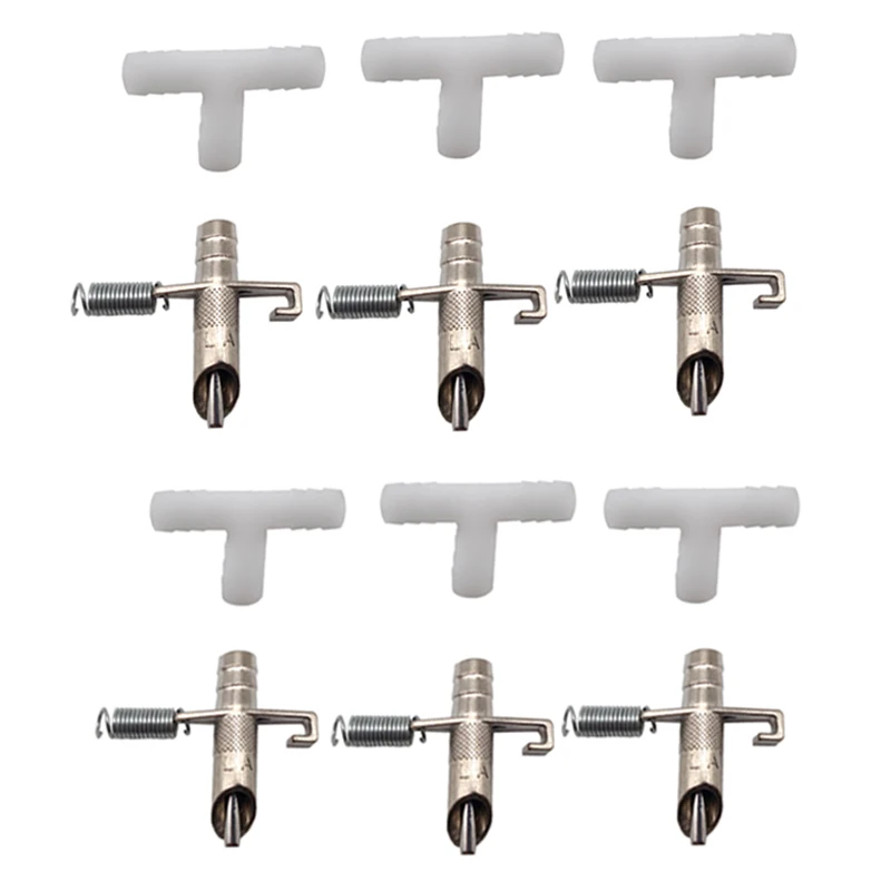 1 L014 10pcs Lot Automatic Nipple Feeder Nipples For Animals