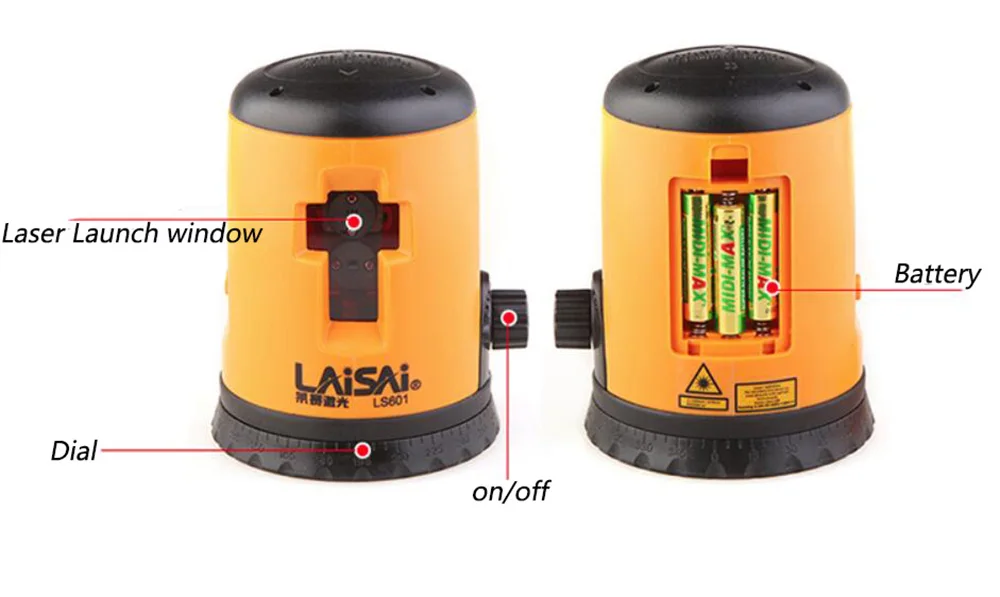 2 линии красный лазерный уровень самовыравнивающийся(5 градусов) горизонтальный и вертикальный кросс-линия Мини лазерный LAISAI бренд