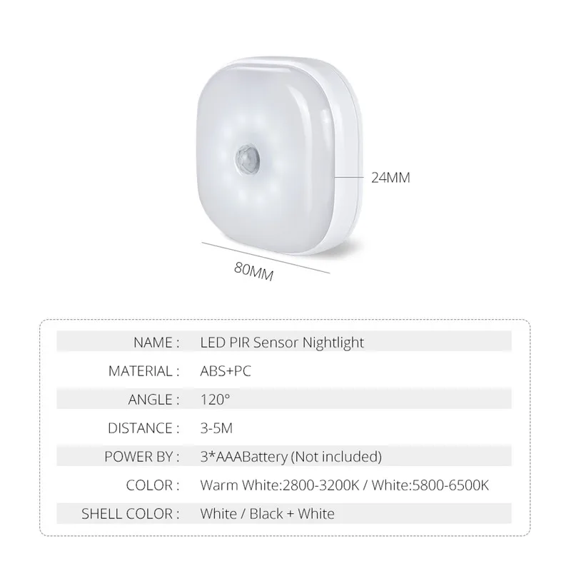 10-LED-Light-Battery-Luminaire-Auto-PIR-Motion-Sensor-Wireless-Wall-Lamps-Cabinet-Kitchen-Bedroom-Stair(3)