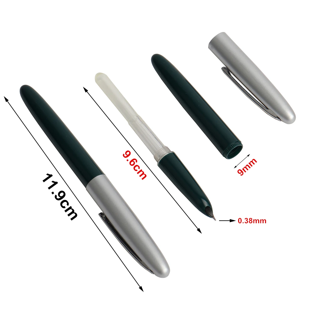 1PCS HERO Fountain Pen 0.38mm Wholesale sales promotion office plastic popular F gift classic fountain pens