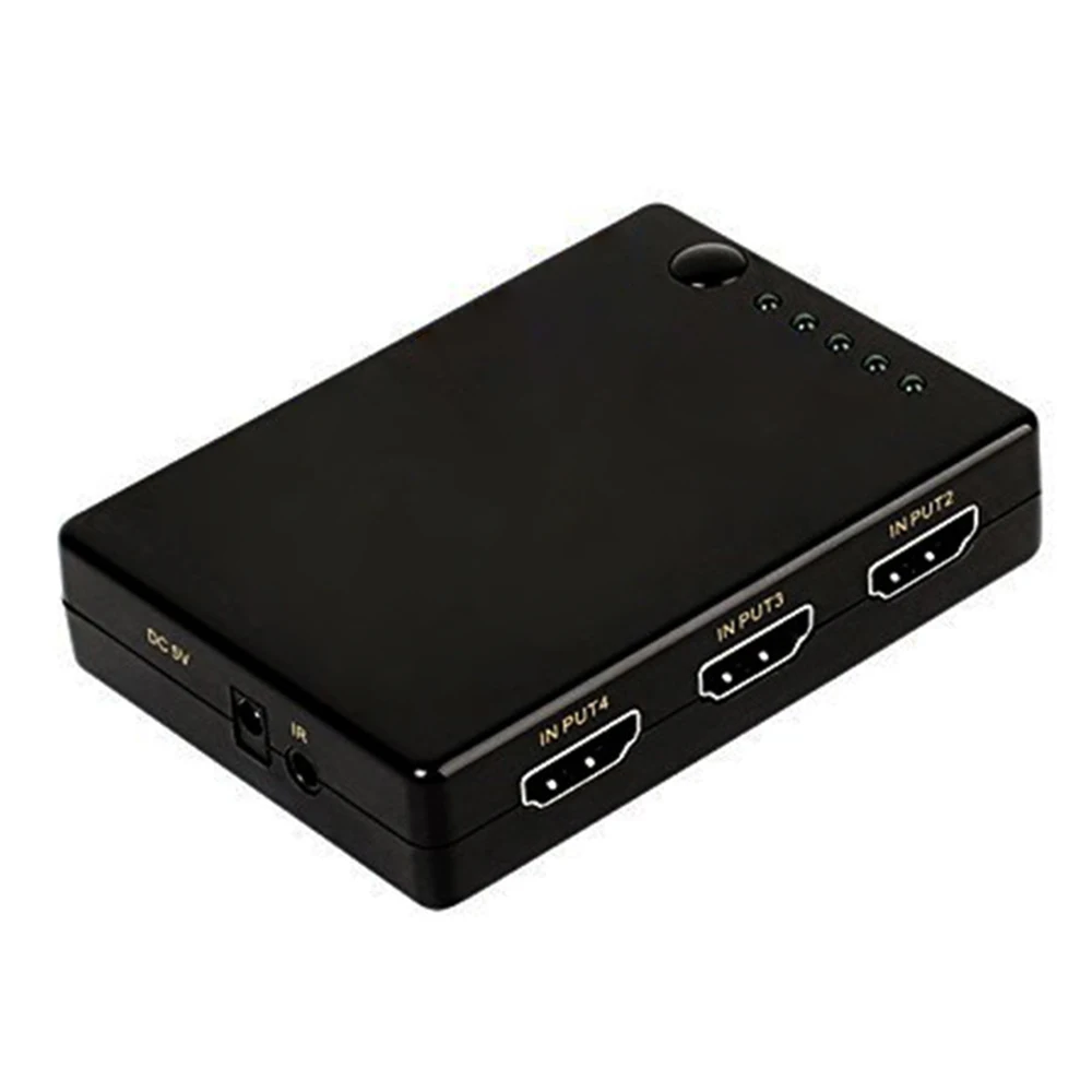 HDMI коммутатор 3 Порты и разъёмы 4 K* 2 K коммутатор Splitter Box Ultra HD для DVD HDTV Xbox PS3 PS4 Windows 7 с дистанционное управление