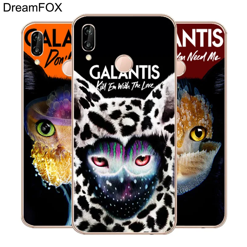 DREAMFOX L371 Galantis In My Head Cat Soft TPU Silicone Case Cover For Huawei Honor 6A 6C 7X 9 10 P20 Lite Pro P Smart |