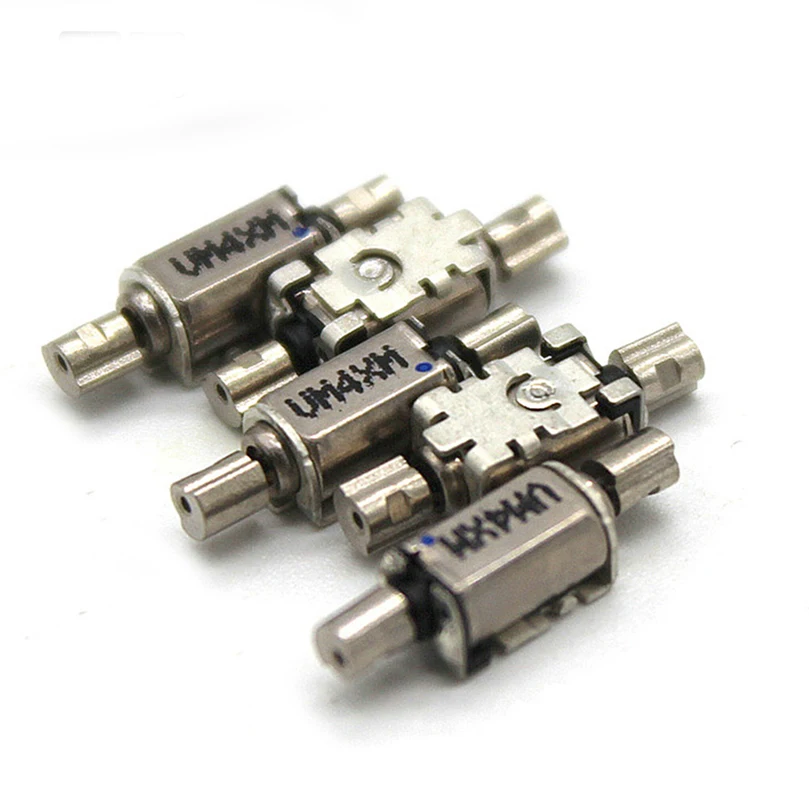 

feichao 5pcs DIY Double Head 4x6 Mini Miniature Vibration Motor DC 1.5V 4*7MM for DIY Model Science Toys Handmade Accessories