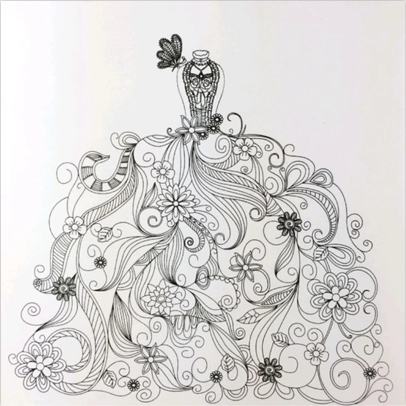 Mystery Garden Coloring Book for Adults Kids Antistress Art Books ... Mystery Garden Coloring Book for Adults Kids Antistress Art Books ...
