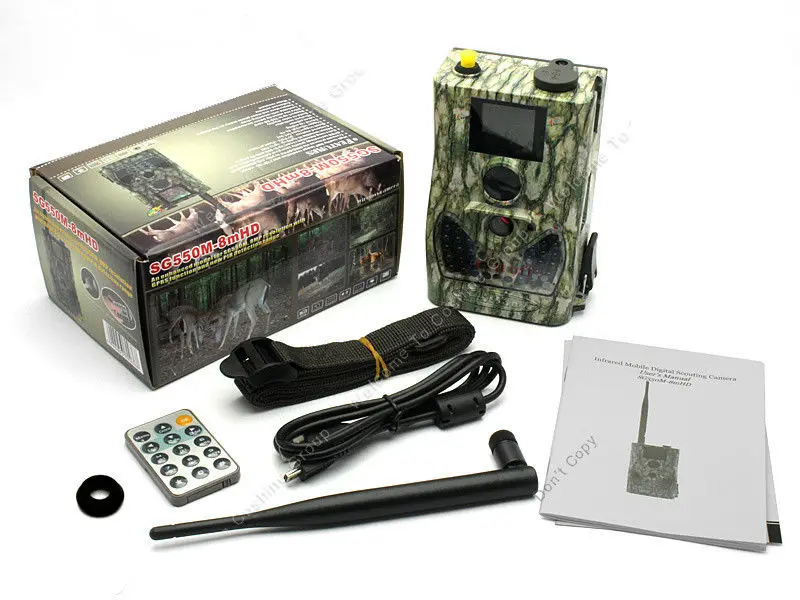 Free Shipping ScoutGuard SG550 12mHD GPRS MMS to Cell Phone Hunting Scouting font b Trail b