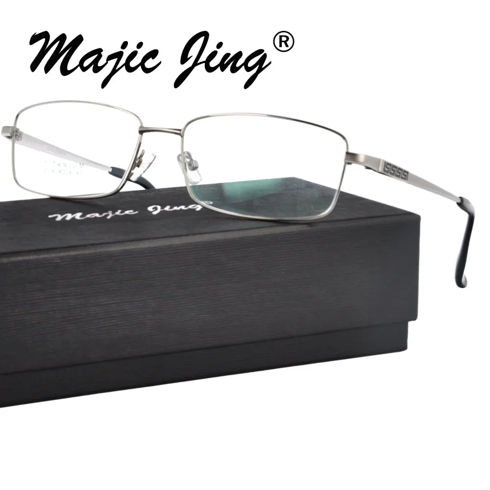 

Magic Jing eyeglasses myopia eyewear full rim RX optical frames prescription spectacles for men 6214