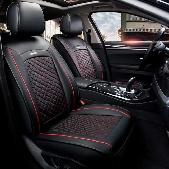 PU Leather car seat cover covers for toyota aygo lc200 yaris fortuner