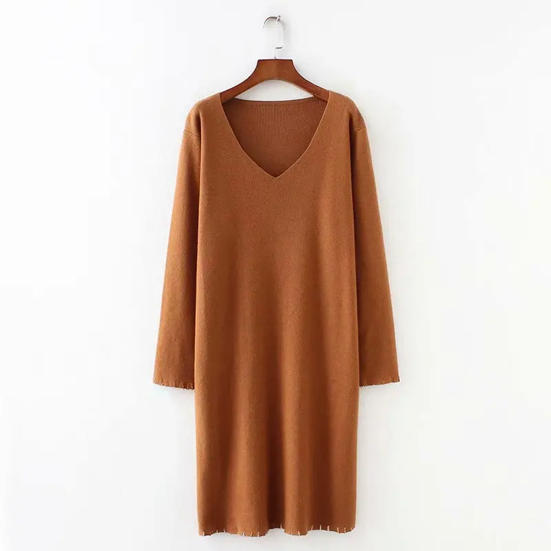 A2 Autumn Winter Plus Size Women Clothing Sweaters 5XL Casual Fashion Loose knitting Pullovers 1863 | Женская одежда