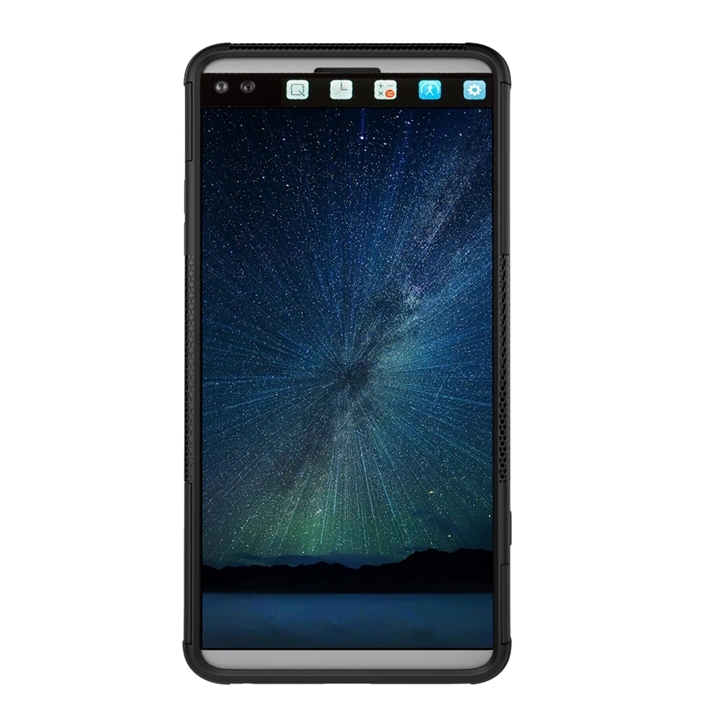 Горячая Продажа Для LG V20 Телефона Case 2in1 Двухслойный Kickstand Heavy Duty Броня