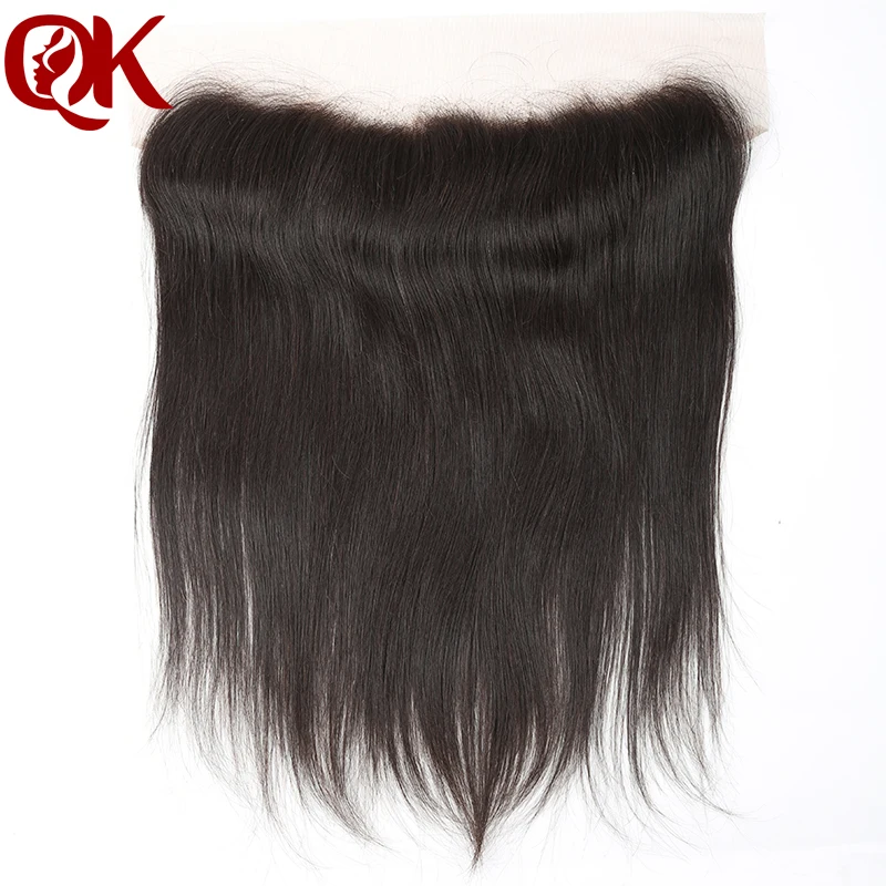 7A Virgin Brazilian Hair Piece 10 20" Lace Frontal Closure 13x4