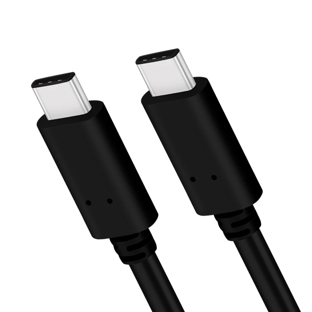 Thbelieve USB C To USB C Cables For Huawei 1M PVC Data Cables USBC Extension Cords Type C Male To Male Drop Shipping Retail