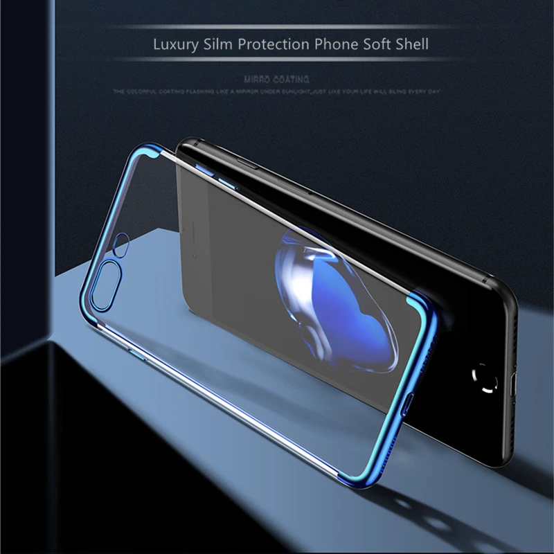 

For iPhone X Case Silicone Cover Original For iphone X 10 Luxury Silm Protection Phone Soft Shell For iphone 7 8 6 6s plus Cases