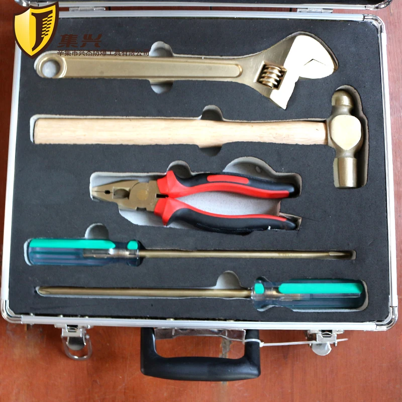 5Pcs,Explosion-proof combination tools ,Aluminum bronze and beryllium bronze 5Pcs,Explosion-proof combination tools ,Aluminum bronze and beryllium bronze