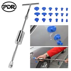Набор инструментов PDR Dent Puller Slide Hammer Revers Hammer с шт. 18 шт. клеевые вкладки присоска для удаления вмятин ремонт