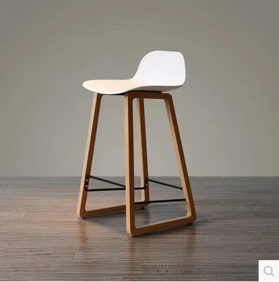 

Free Shipping Modern Style Dining Room Stool  White Color