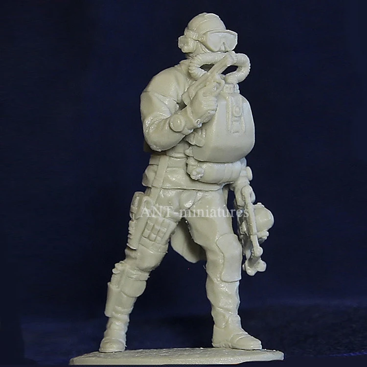 20 Pcs Military Soldiers Navy Frog Man with Flippers and bottle Army Modern