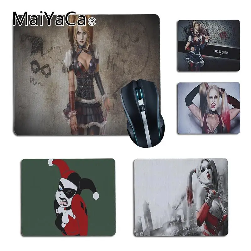 MaiYaCa простой дизайн Harley Quinn игровые коврики резиновый коврик для мыши Размер 180x220x2