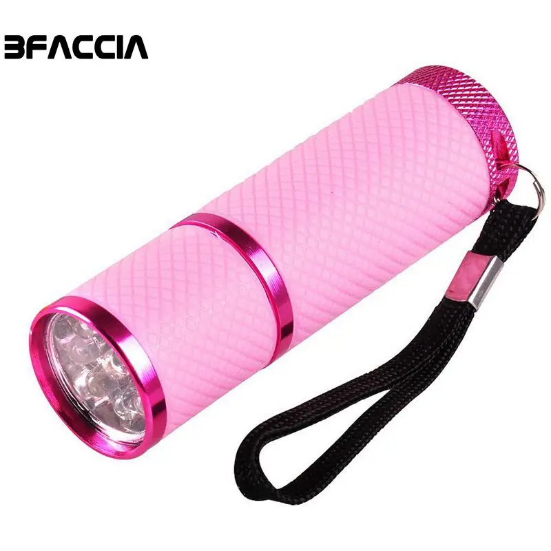 

Bfaccia Nail Dryer Mini LED Flashlight UV Lamp Portable For Nail Gel Dryer 4 Colors Choose Nail Gel Manicure Tool