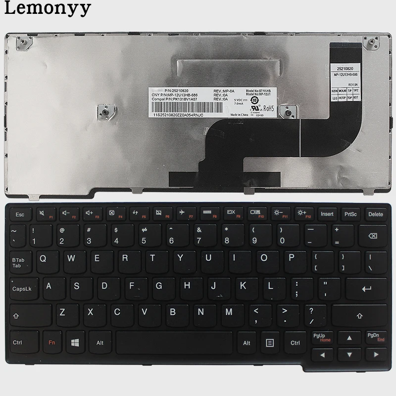New US Keyboard for Lenovo IdeaPad Yoga 11s S210 S215 US laptop