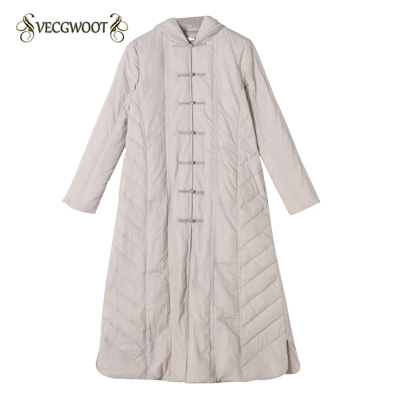 Capuchon Femelle Canard Mince De Duvet Wyt490 Black National Plaque D'hiver Rétro Lumière Blanc Veste Vent white Chinois À Femmes Art EaOwP55qd