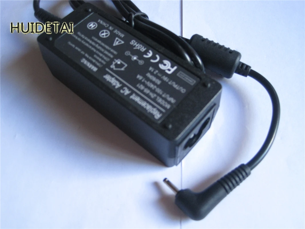 19V 2.1A 40w AC адаптер Зарядное устройство для Asus Eee PC 1008 1001PX 1011 1008HA 1008HAG 1008P 1011BX 1011CX