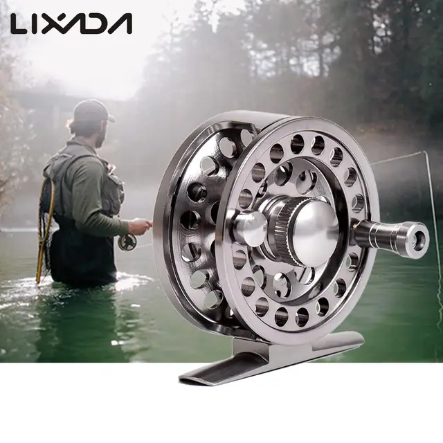 Best Price Aluminum Alloy Fly Fishing Reel BLA40 BLA60 Left/Right Hand Fishing Reel 2+1BB 1:1 CNC Machine Cut Fly Fishing Reel Wheel