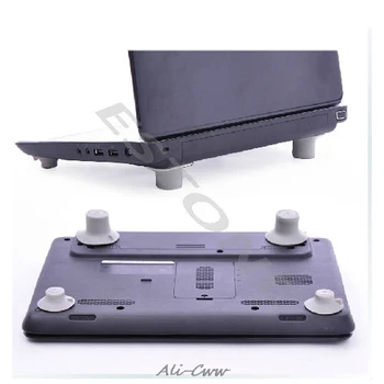 

4pcs Laptop Notebook Heat Reduction Pad Cooling Cool Feet Cooler Stand Pad Leg