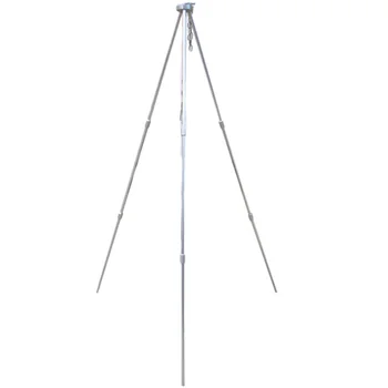 

Outdoor gadgets bonfire tripod bracket outdoor camping triangle campfire bracket hanging pot brackets