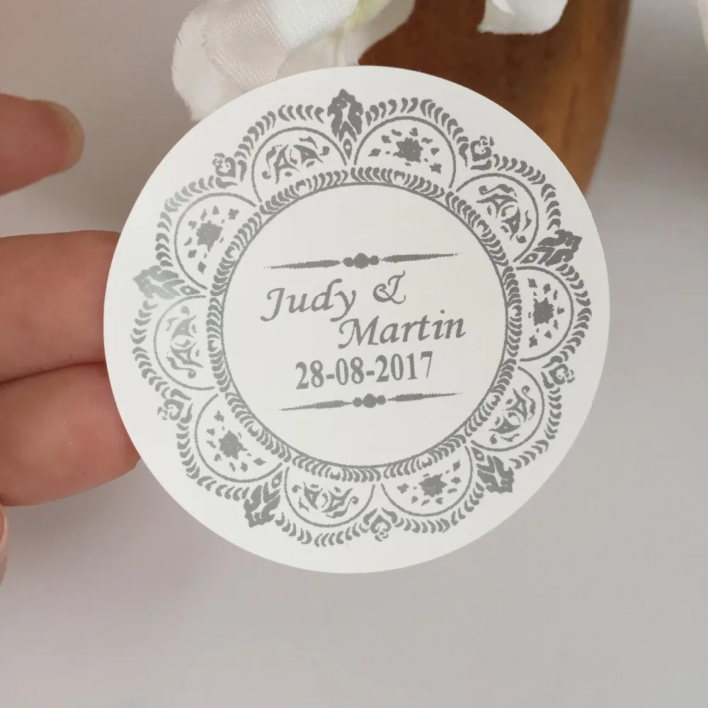 90 pcs vintage wedding decoration personalized stickers customize Hershey KISS FAVOR LABELS candy favors tags