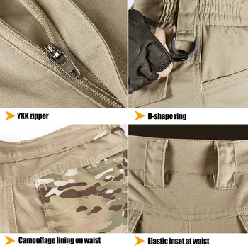 FREE SOLDIER Outdoor camping hiking urban tactical pants for special purpose ,sports water-repellent, wear-resistant pants 2