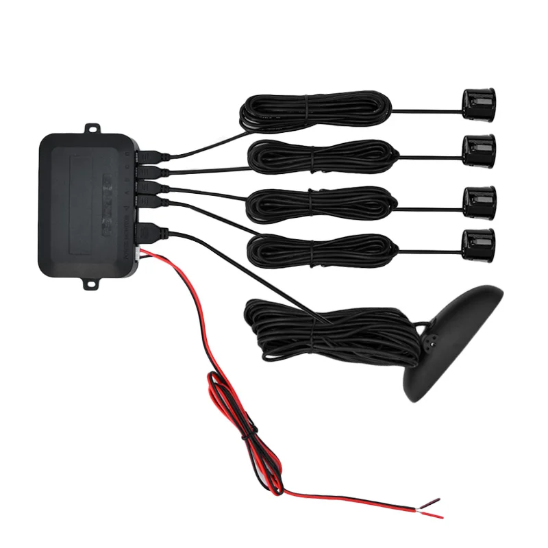 Hot selling car LED Parking Sensor With 4 Sensors Reverse Backup Car Parking Radar Monitor Detector System Backlight Display