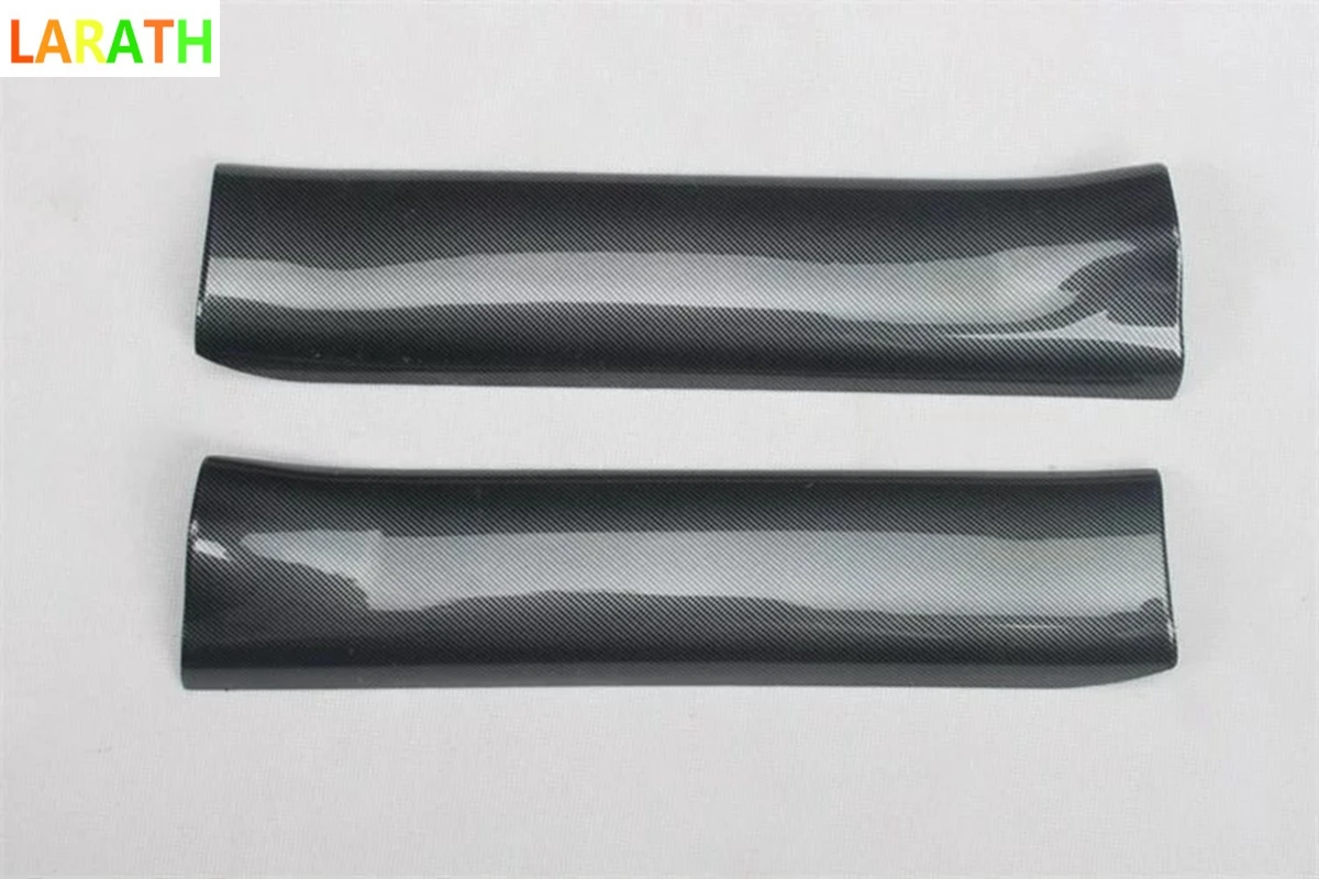 Для mitsubishi lancer 2010 2011 2012 углеродного волокна Дверь сил Скребок накладки на пороги