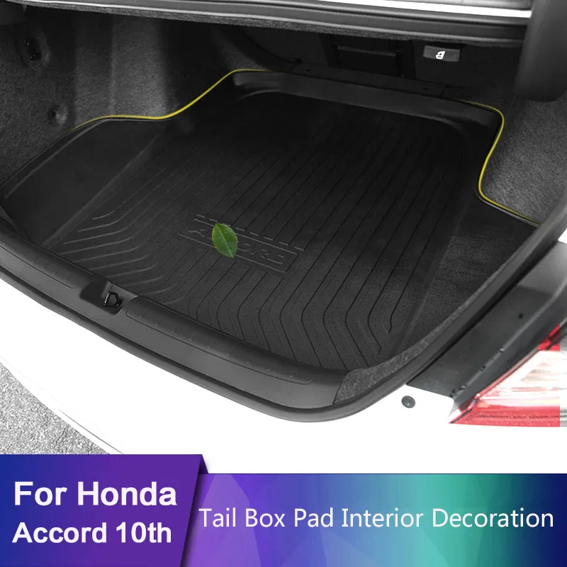 Для Honda Accord 10th 2018 2019 задняя коробка накладка запасная Накладка внутренняя отделка