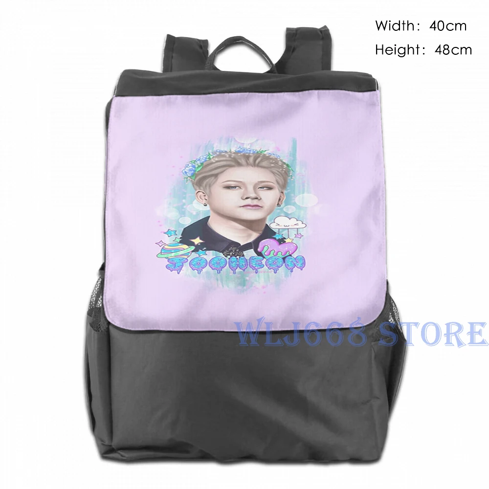 Сумка через плечо с забавным графическим принтом женский рюкзак Monsta X Jooheon для