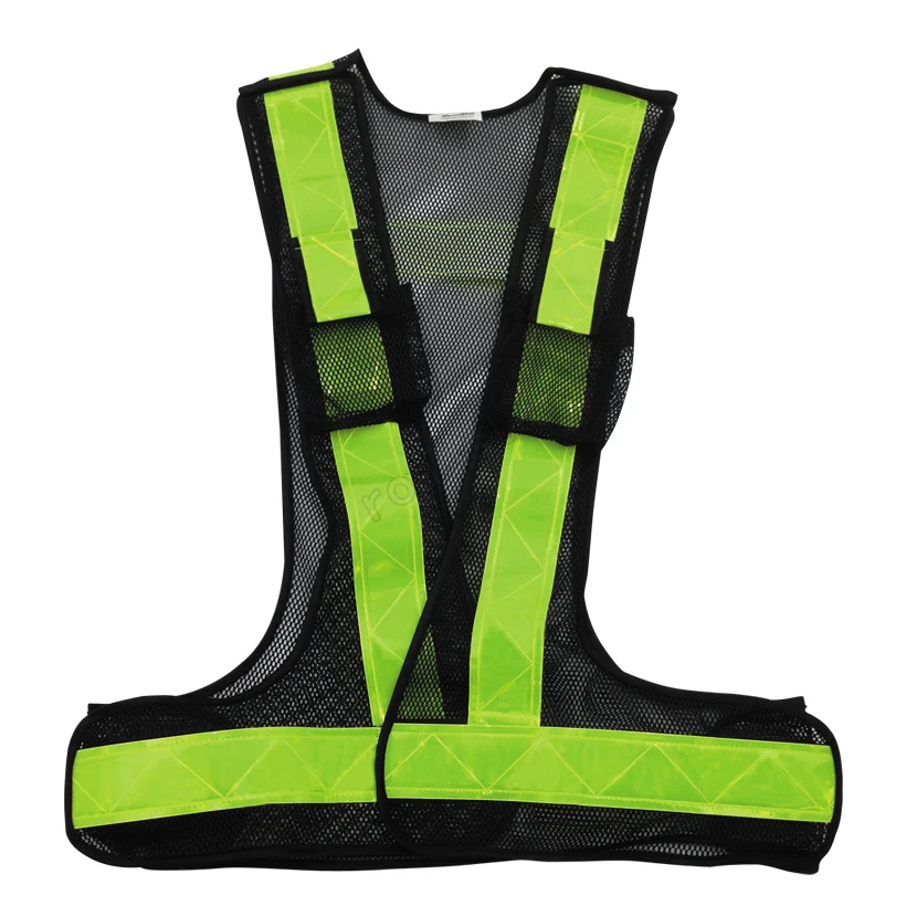 High Visibility Night Work Security Traffic or Cycling Safety Reflective Vest High Visibility Night Work Security Traffic or Cycling Safety Reflective Vest