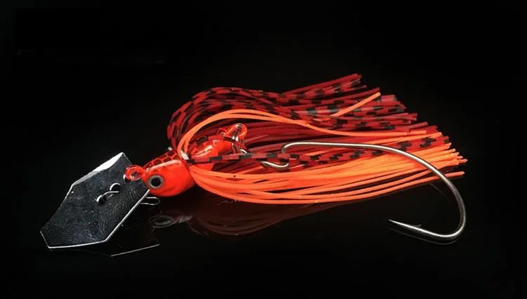 Spinnerbait Fishing Lure Buzzbait Wobbler Chatter Bait for carp Fishing with Swim Jig Blades Pesca