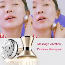 2018 Новый гантель массажер для лица Iontophoresis Derivation beauty Apparatus Facial Cosmetic Instrument