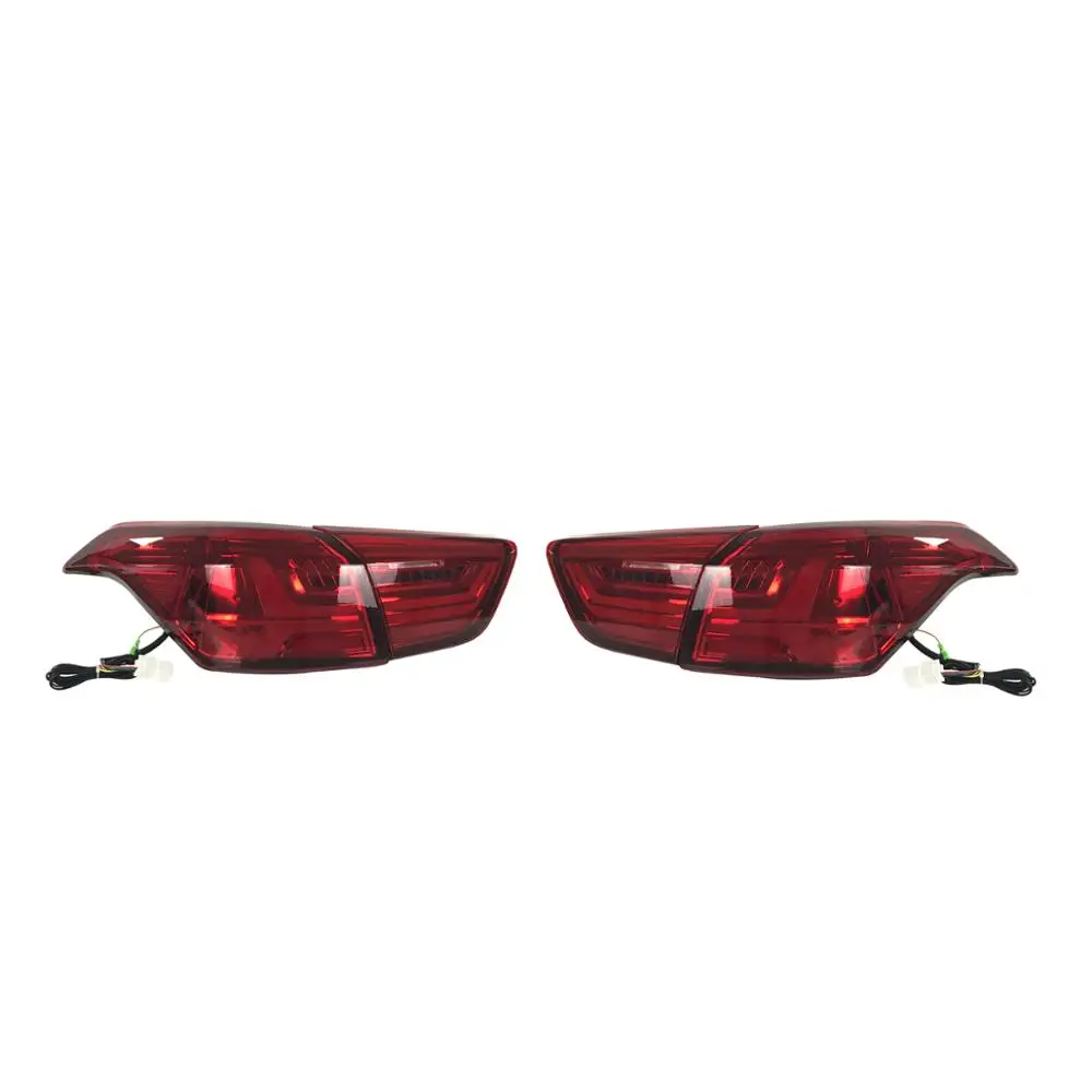 Letin for Hyundai IX25 Creta Car led tail light rear lamp brake+reverse+dynamic flowing turn signal function