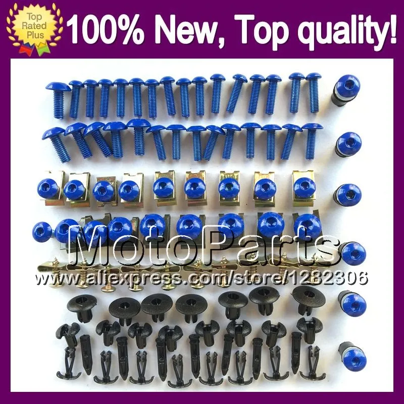 

Fairing bolts full screw kit For SUZUKI SV400 SV650 98-02 SV 400 SV 650 SV-400 1998 1999 2000 2001 2002 8E194 Nuts bolt screws