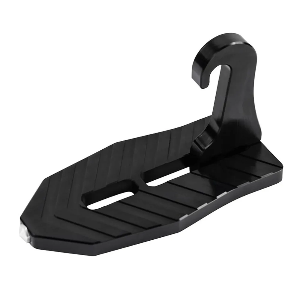 

High Quality Foldable Car Vehicle Folding Stepping Ladder Foot Pegs Easy Access to Car Roof top With Safety Hammer For Car