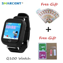 SMARCENT GW200S Q100 Kid Smart Watch GPS Wifi Positioning SOS Tracker Baby Safe Monitor font b