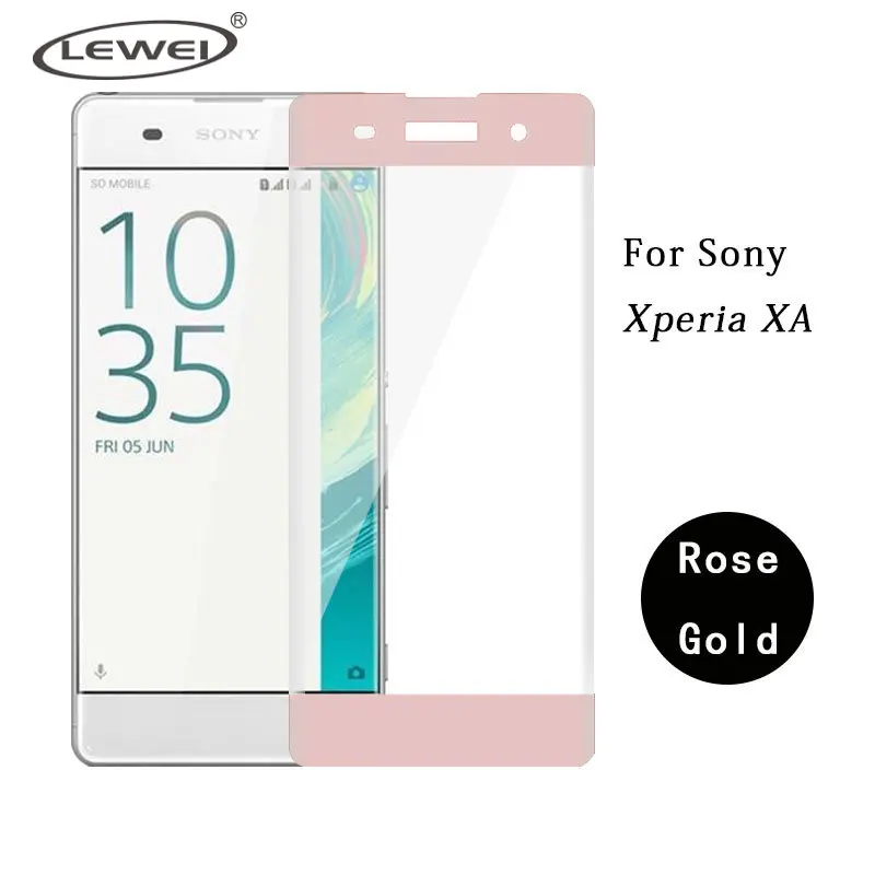 3D закаленное стекло для sony Xperia XA XA1 XA2 Ultra X Compact XP XZ XZ2 XZS изогнутое полное покрытие защитная пленка закругленные края