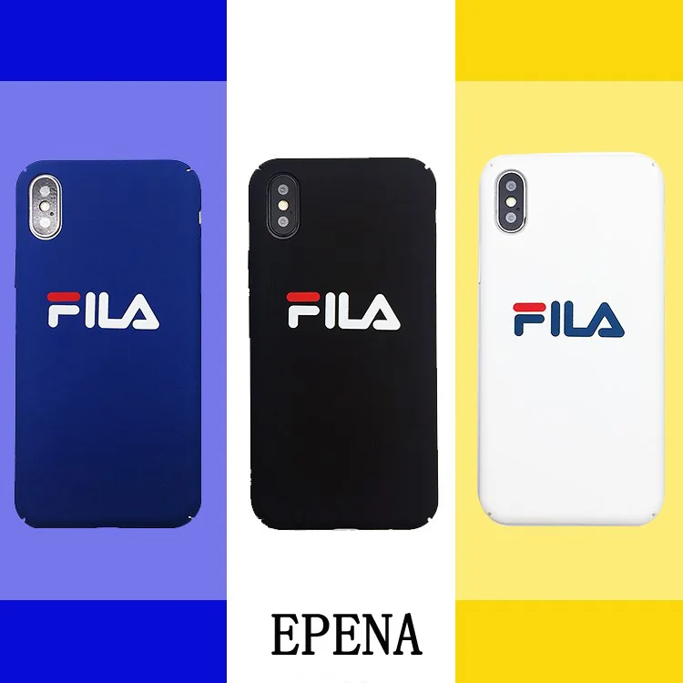 

Fashion Sports Brand phone Case For Iphone 7 8 Plus 6 6S Plus Luxury Back cover For iPhone XS Max XR X 5s 5 SE Hard PC Cases