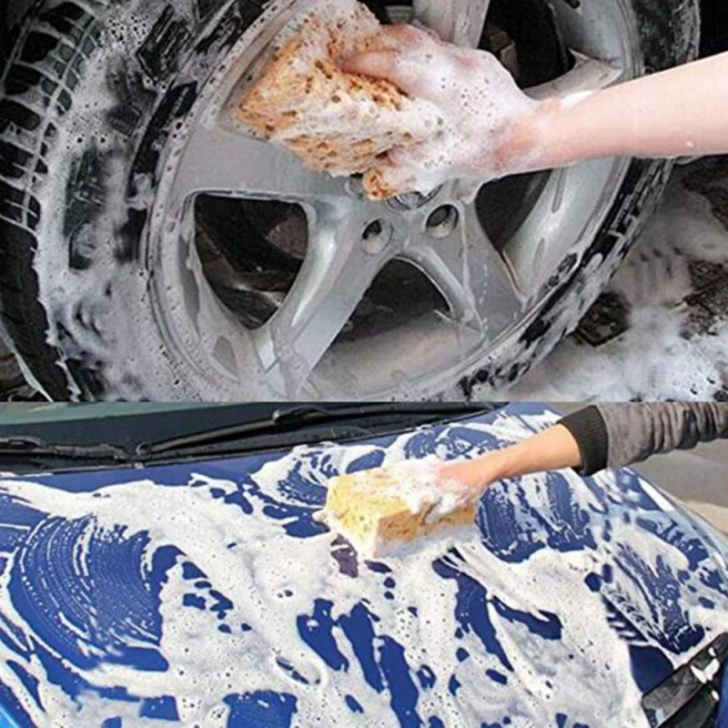 Моющие губки для мытья автомобиля, моющие блоки для мойки и очистки автомобиля, мини соты для стайлинга автомобиля, чистящие инструменты, щетка для машины
