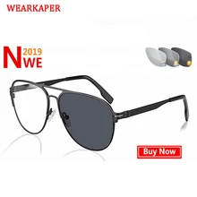 WEARKAPER прогрессивные Многофокальные очки солнцезащитные очки-хамелеоны фотохромные очки для чтения женщин для мужчин Reader рядом дальний прицел диоптрий