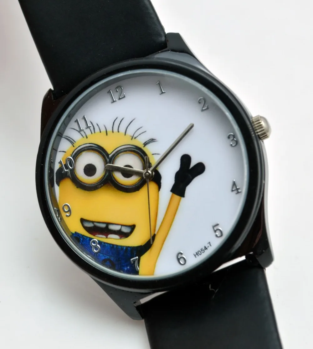 Despicable Me Fashion & Casual WristWatches Analog Dial Quartz Alloy Women Unisex Leather Band