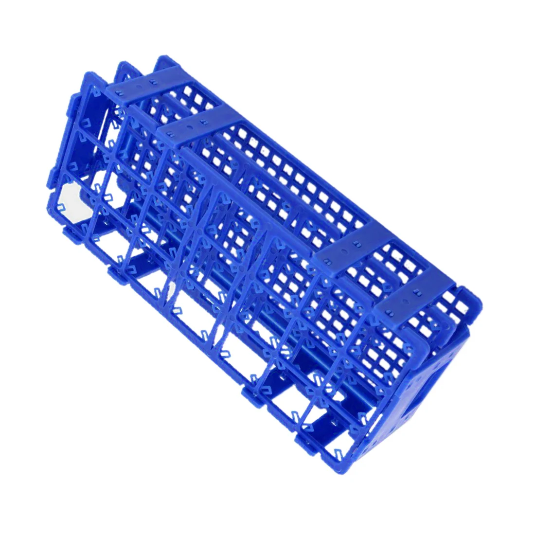 Горячий-синий пластик 21 отверстия коробка стойка держатель для 50 мл центрифуги трубы