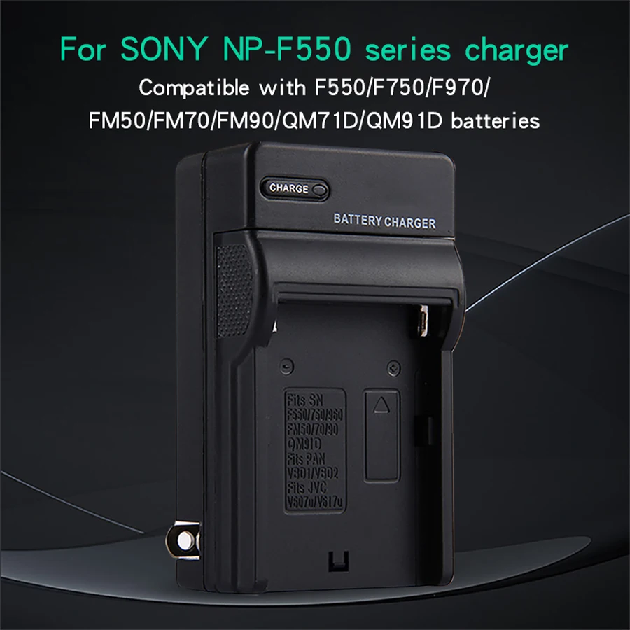 Сэнгер NP-F970 Батарея Зарядное устройство для sony NP-FM500H NP-FM70 NP-FM90 BC-VM50 NP-FM55H NP-F550 NP-F750 NP-FM50 QM71D QM91D