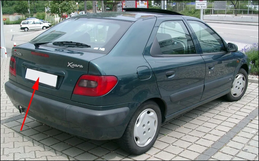 AUTONET HD Ночное видение резервного копирования заднего вида Камера для Citroen Xsara Coupe MK1 MK2 1997 ~ 2006 CCD/номерной знак Камера